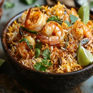 Prawns Biryani